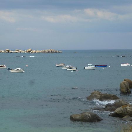 La Maison Bateau Au Bord De Mer Guissény Екстериор снимка