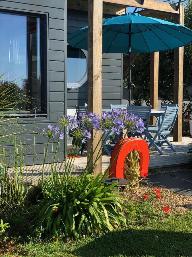 La Maison Bateau Au Bord De Mer Guissény Екстериор снимка